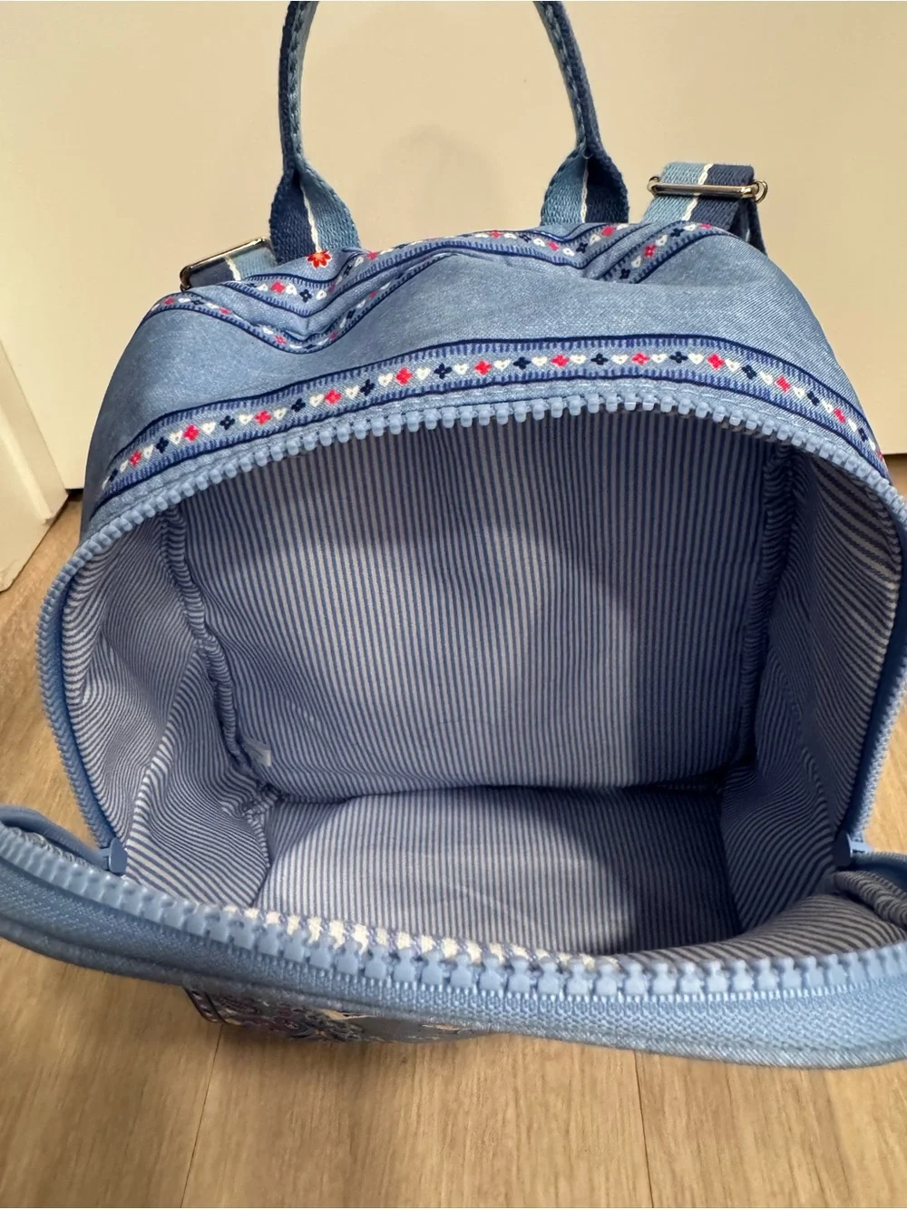 Brighton Bandana blue LOVE backpack